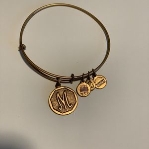 Alex and Ani Jewelry - Alex & Ani Initial Expandable Wire Bangle Alex and Ani Jewelry - Alex & Ani Initial Expandable Wire Bangle